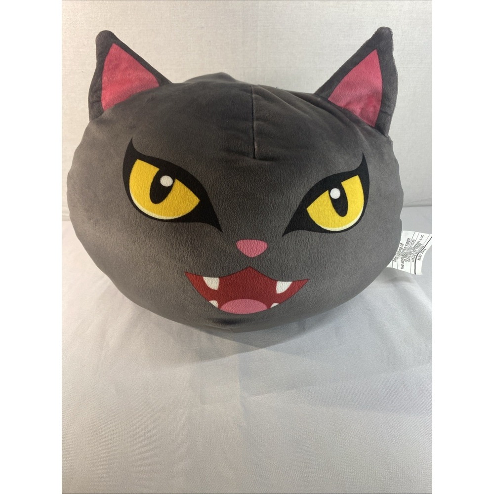 Northwest Halloween Black Scaredy Cat Plush Stuffed Pillow 2019 Lke Squishmallow